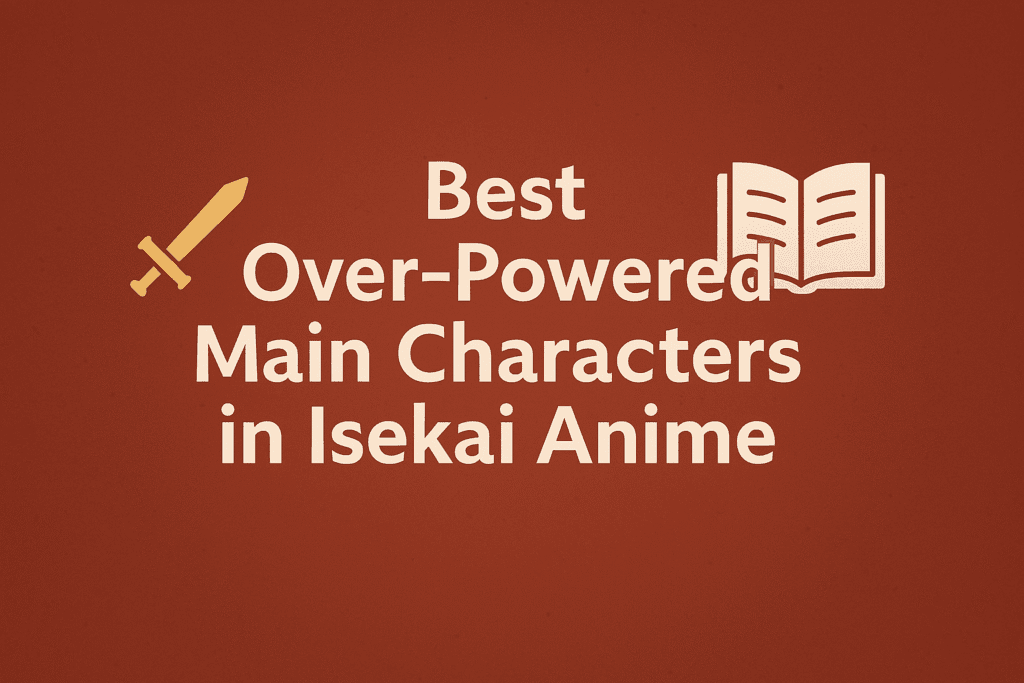 Best Over Powered Main Characters in Isekai Anime